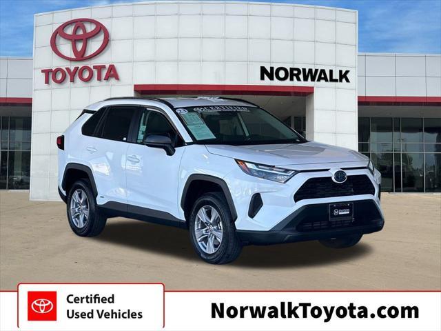 used 2023 Toyota RAV4 Hybrid car, priced at $32,898