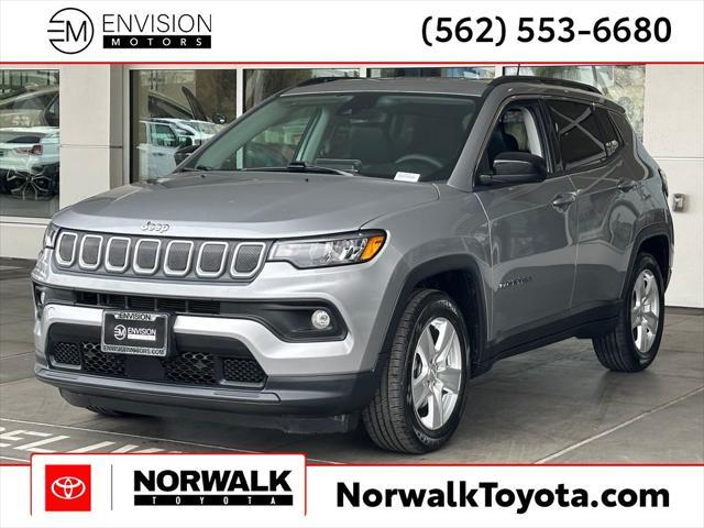 used 2022 Jeep Compass car, priced at $18,135