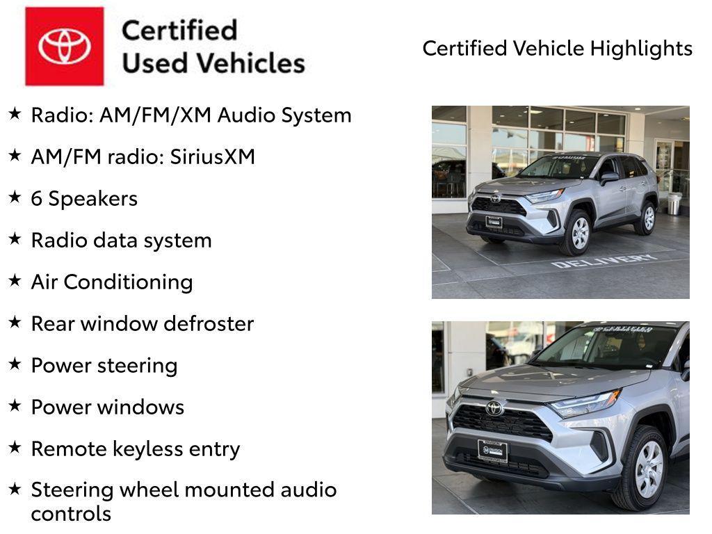 used 2025 Toyota RAV4 car, priced at $30,245