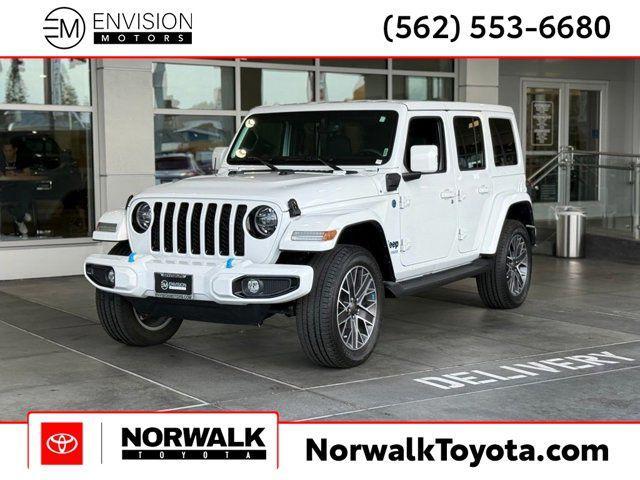 used 2022 Jeep Wrangler Unlimited 4xe car, priced at $32,537