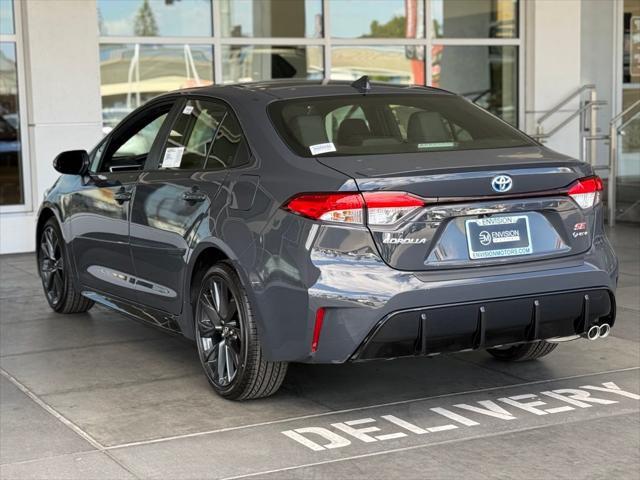 new 2025 Toyota Corolla Hybrid car, priced at $30,767