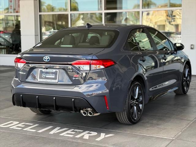 new 2025 Toyota Corolla Hybrid car, priced at $30,767