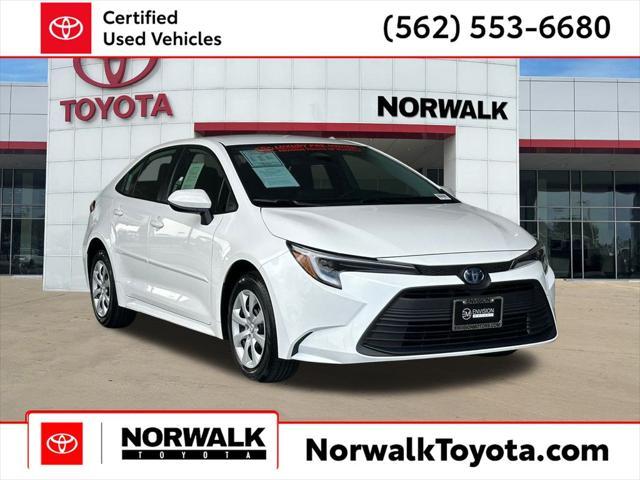 used 2023 Toyota Corolla Hybrid car, priced at $23,998