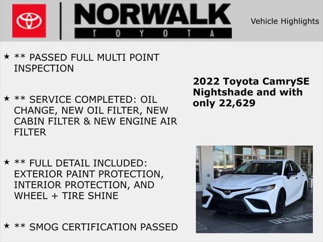 used 2022 Toyota Camry car, priced at $25,993