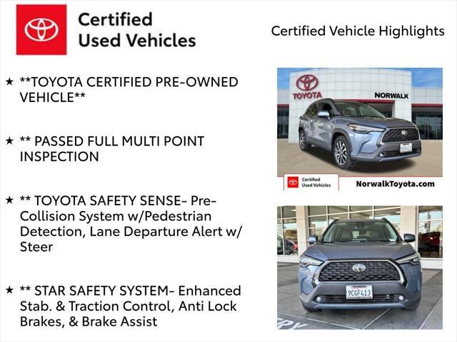 used 2022 Toyota Corolla Cross car, priced at $28,430