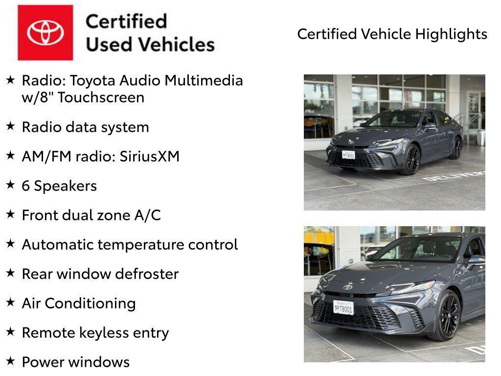 used 2025 Toyota Camry car, priced at $28,423