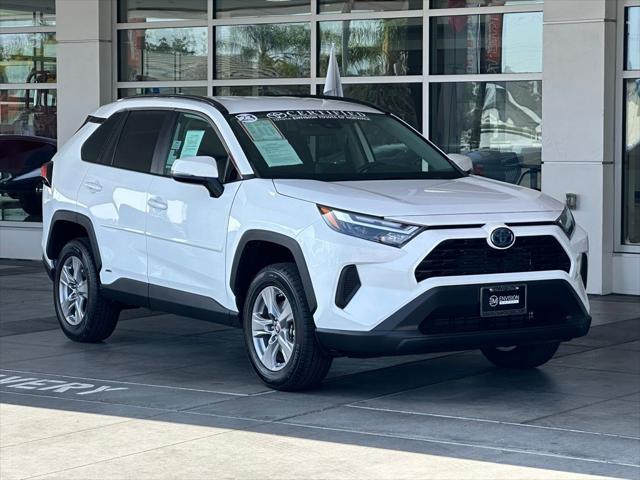 used 2023 Toyota RAV4 Hybrid car, priced at $34,341