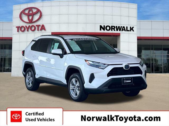 used 2023 Toyota RAV4 Hybrid car, priced at $32,329