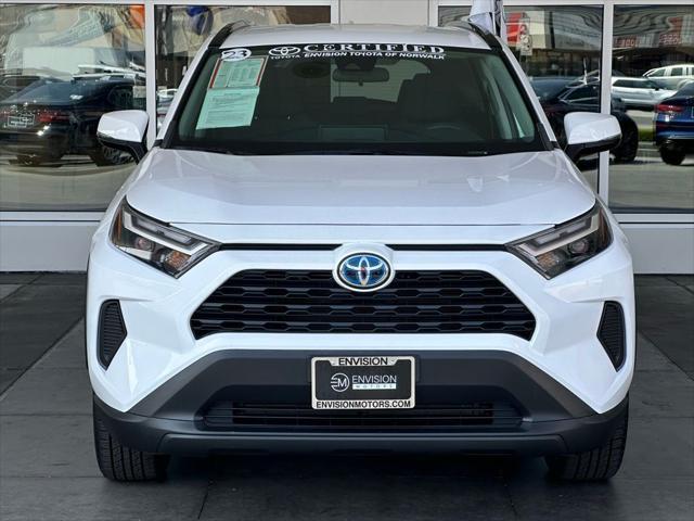 used 2023 Toyota RAV4 Hybrid car, priced at $34,341