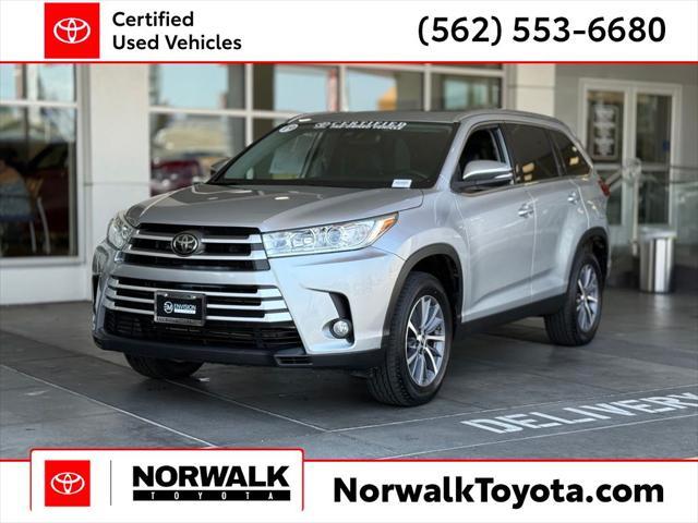 used 2019 Toyota Highlander car, priced at $25,609
