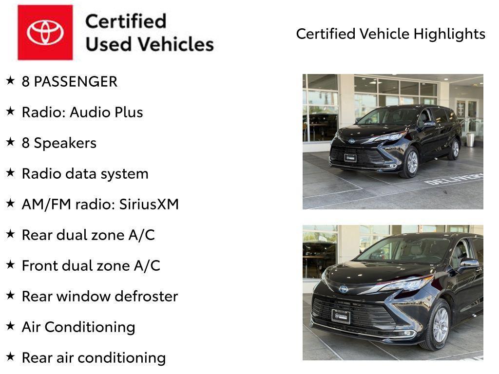 used 2024 Toyota Sienna car, priced at $45,788