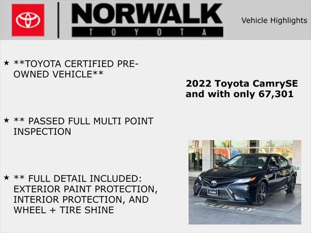 used 2022 Toyota Camry car, priced at $22,781