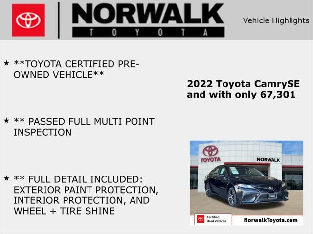 used 2022 Toyota Camry car, priced at $24,990