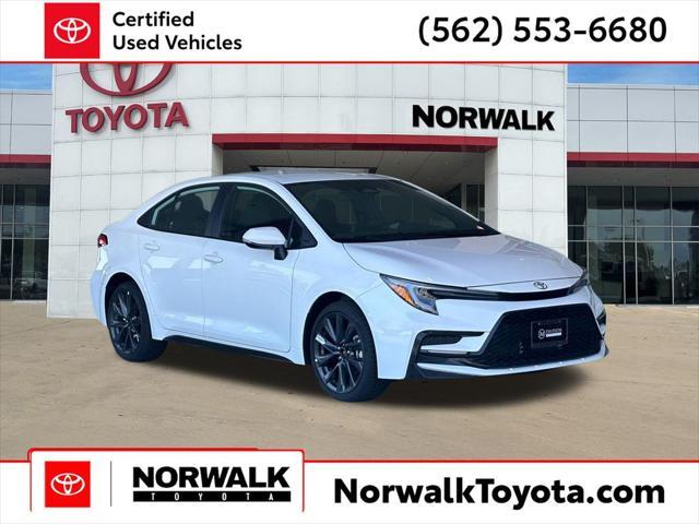 used 2023 Toyota Corolla car, priced at $25,990