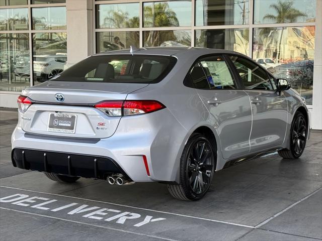 new 2025 Toyota Corolla Hybrid car, priced at $30,825