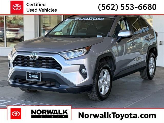 used 2021 Toyota RAV4 car, priced at $26,282