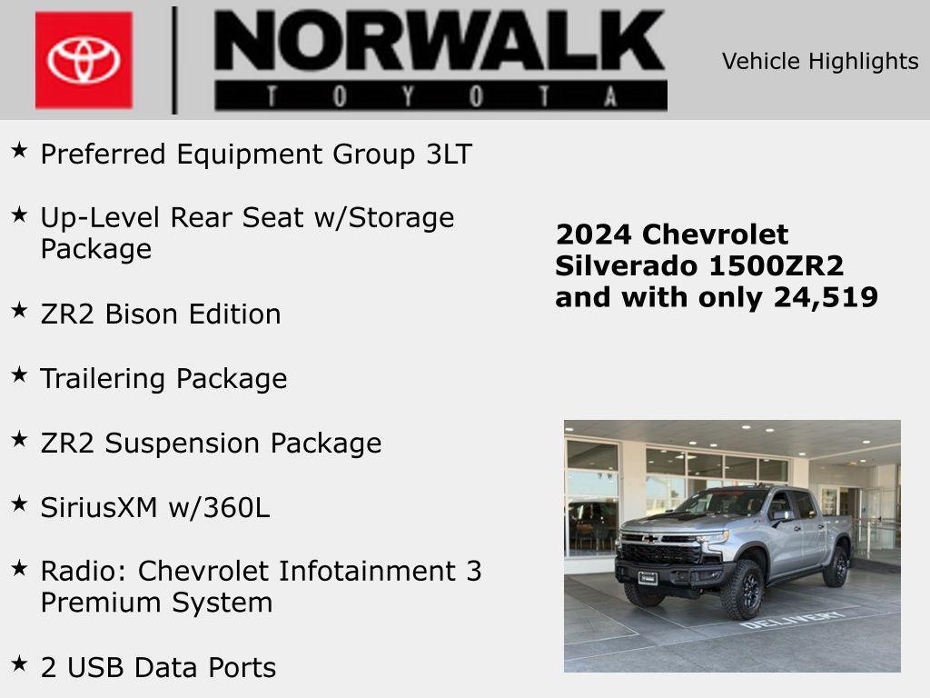 used 2024 Chevrolet Silverado 1500 car, priced at $60,187