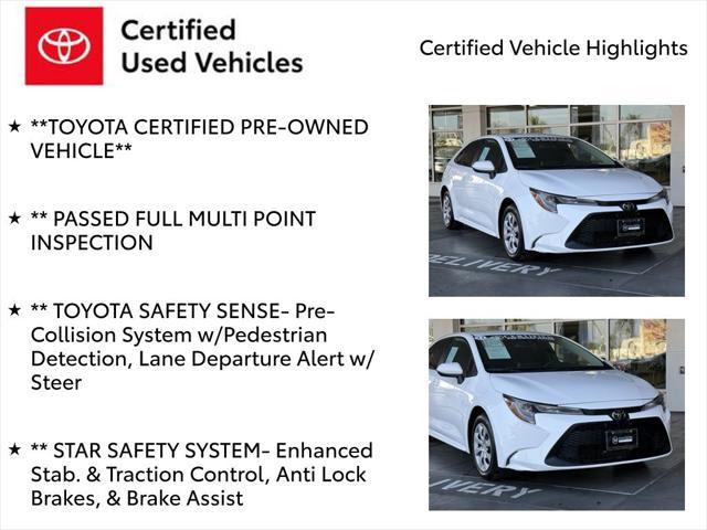 used 2021 Toyota Corolla car, priced at $17,489