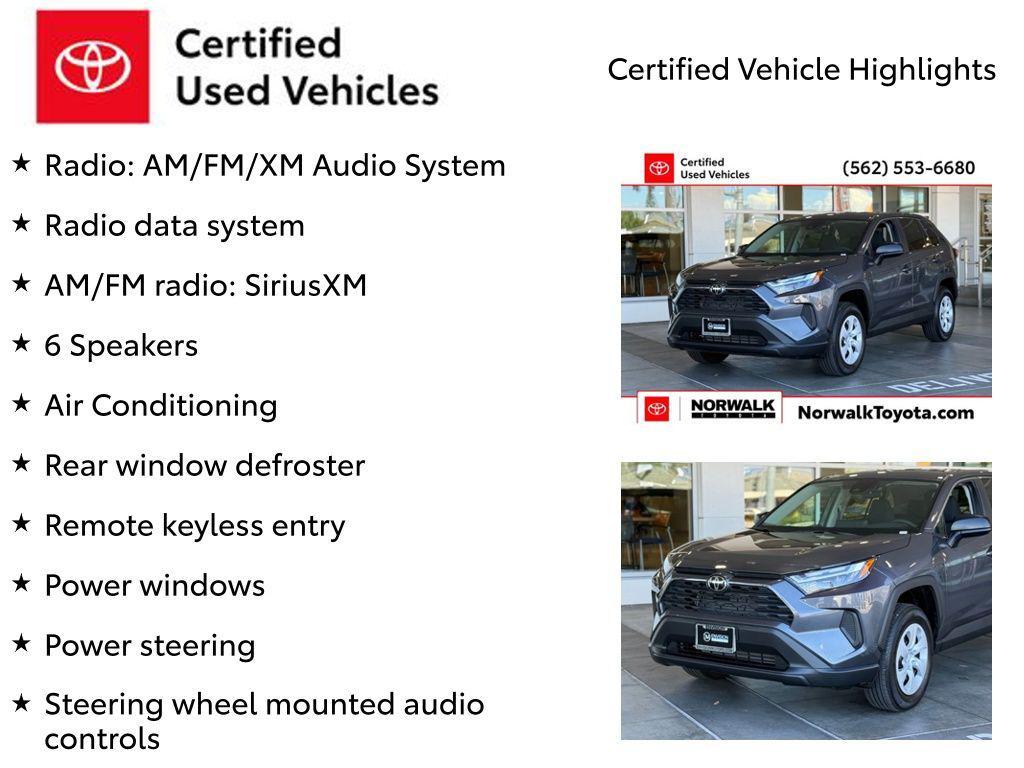 used 2025 Toyota RAV4 car, priced at $29,381