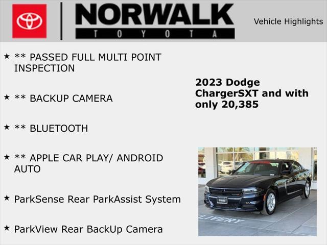 used 2023 Dodge Charger car, priced at $23,713