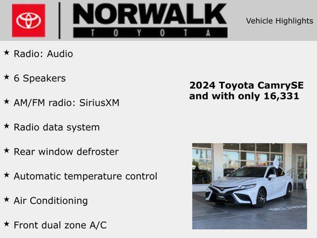 used 2024 Toyota Camry car, priced at $25,927