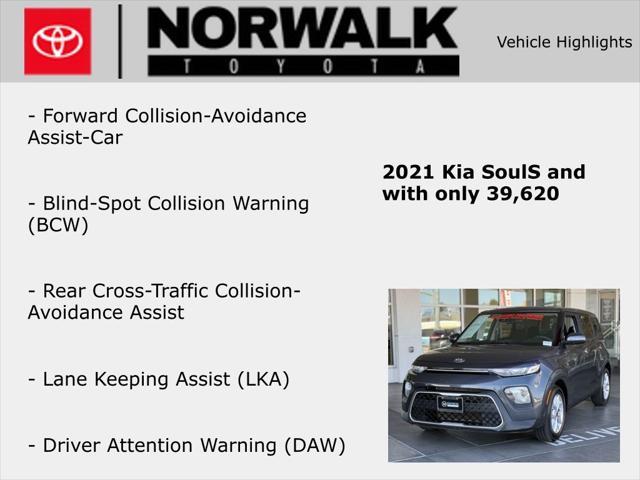 used 2021 Kia Soul car, priced at $15,898