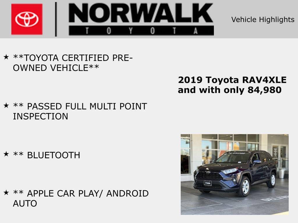 used 2019 Toyota RAV4 car, priced at $22,448