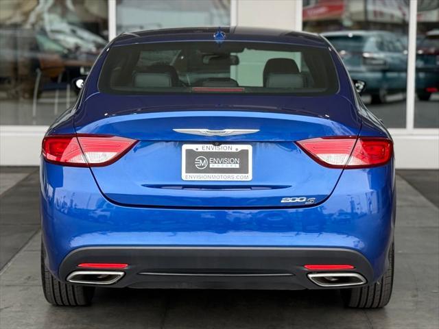 used 2015 Chrysler 200 car, priced at $10,489