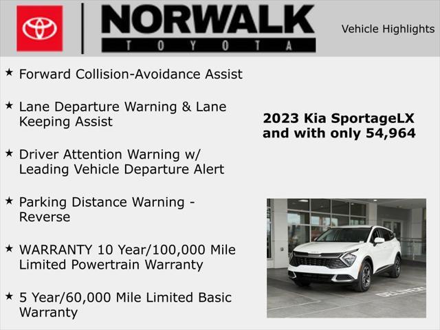 used 2023 Kia Sportage car, priced at $19,754