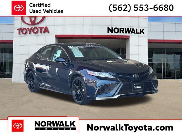 used 2021 Toyota Camry car, priced at $28,990