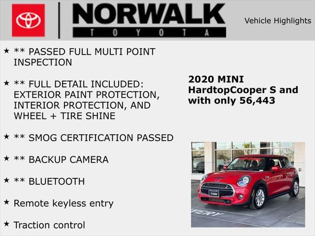 used 2020 MINI Hardtop car, priced at $16,923