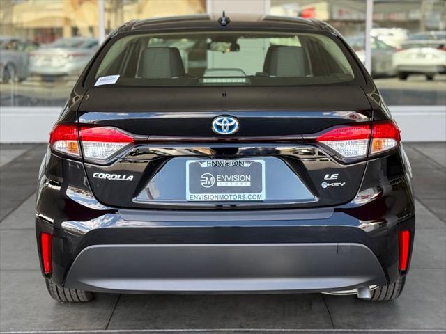 new 2025 Toyota Corolla Hybrid car, priced at $26,842