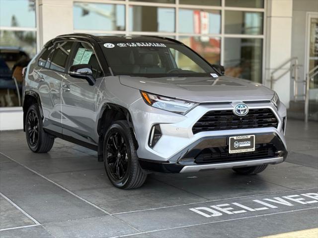 used 2022 Toyota RAV4 Hybrid car, priced at $38,441