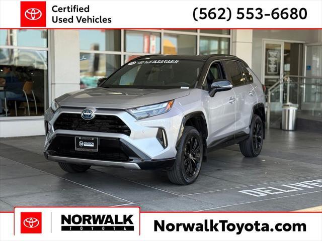 used 2022 Toyota RAV4 Hybrid car, priced at $38,441
