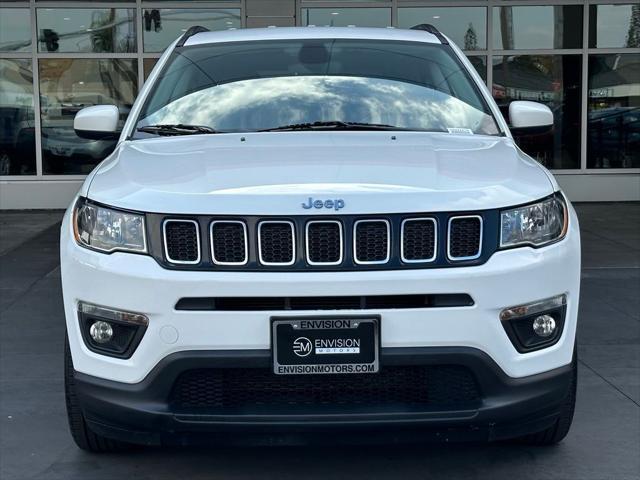 used 2021 Jeep Compass car, priced at $17,990