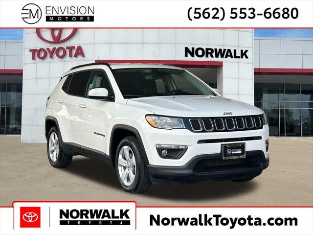 used 2021 Jeep Compass car, priced at $17,990