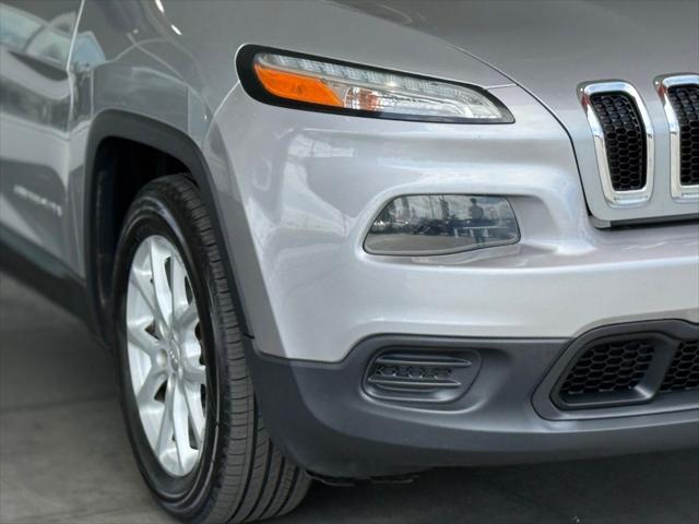 used 2017 Jeep Cherokee car, priced at $10,988