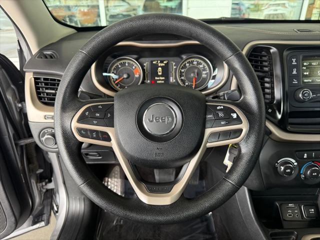 used 2017 Jeep Cherokee car, priced at $10,988