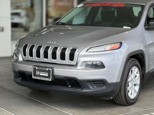 used 2017 Jeep Cherokee car, priced at $10,988