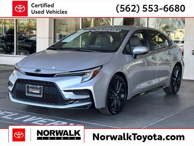 used 2023 Toyota Corolla car, priced at $21,379