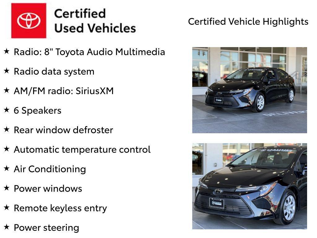 used 2025 Toyota Corolla car, priced at $22,688