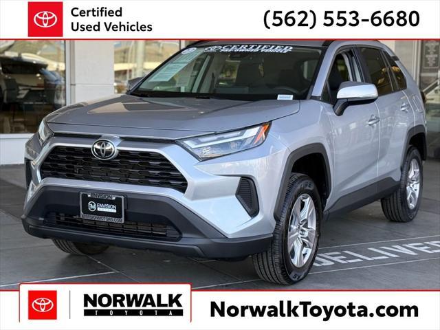 used 2022 Toyota RAV4 car, priced at $26,758