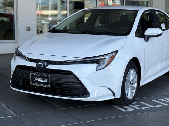 new 2025 Toyota Corolla Hybrid car, priced at $26,928