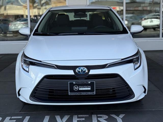 new 2025 Toyota Corolla Hybrid car, priced at $26,928