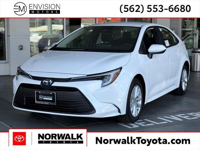 new 2025 Toyota Corolla Hybrid car, priced at $26,928