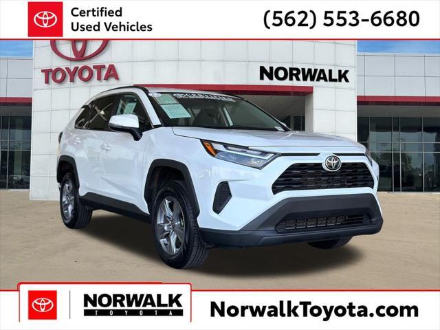 used 2022 Toyota RAV4 car, priced at $27,990