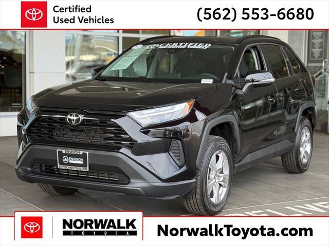 used 2022 Toyota RAV4 car, priced at $28,517