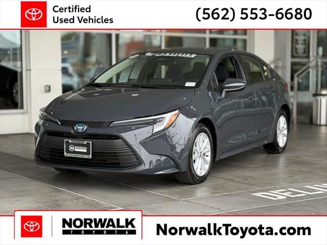 used 2025 Toyota Corolla Hybrid car, priced at $25,719