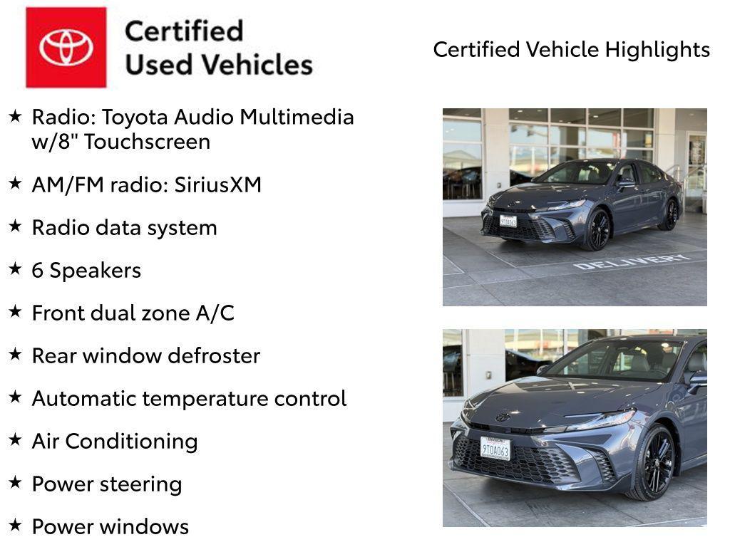 used 2025 Toyota Camry car, priced at $29,712