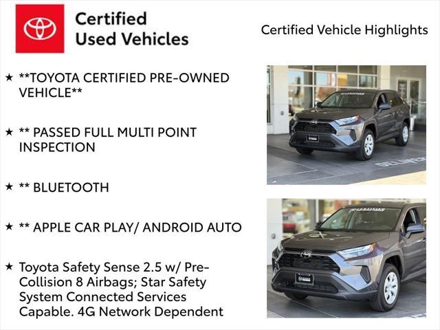 used 2025 Toyota RAV4 car, priced at $31,449